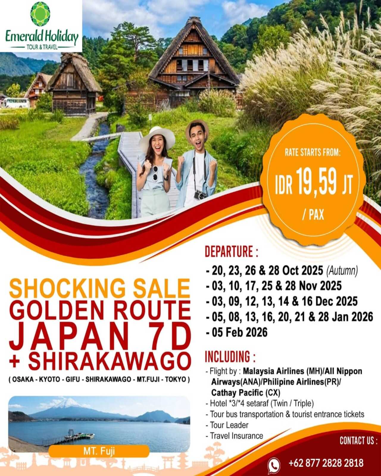 SHOKING SALE GOLDEN ROUTE JAPAN