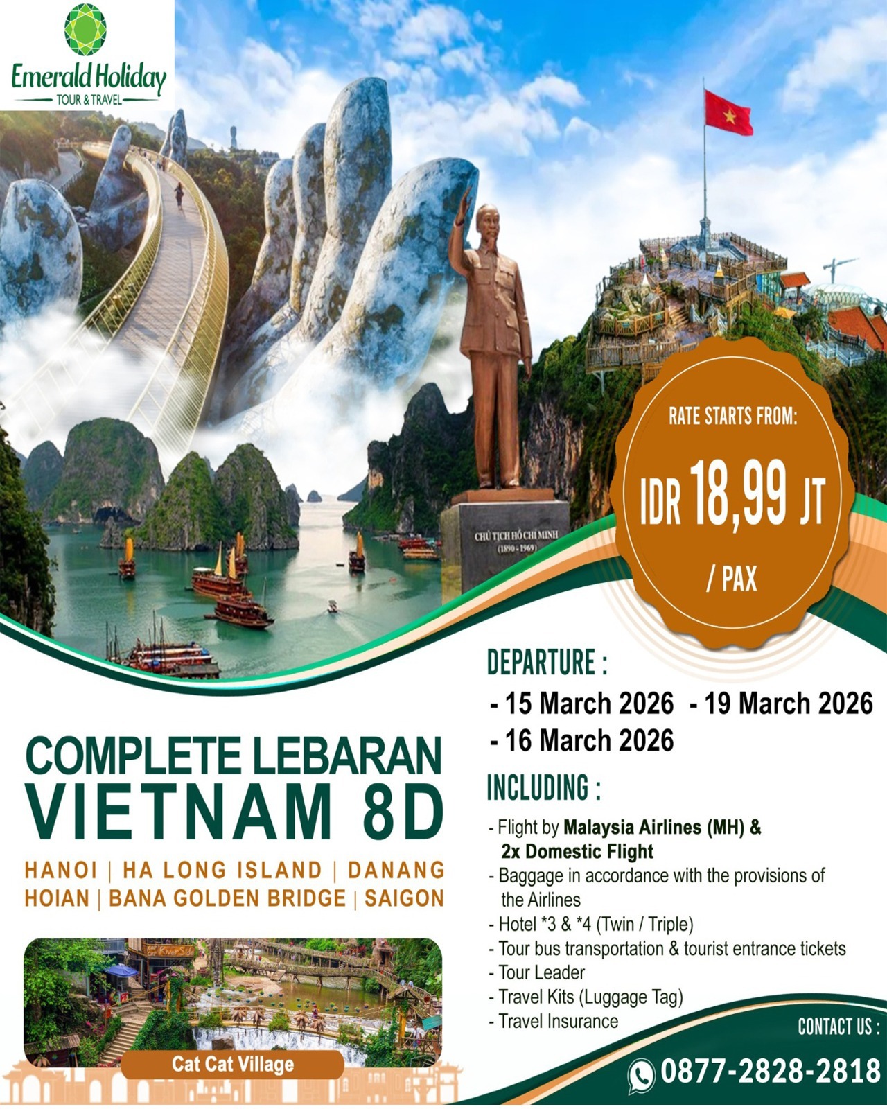 Lebaran Vietnam Package